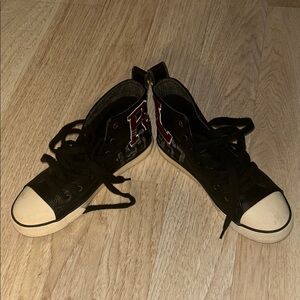 Ralph Lauren navy blue,High-Top Sneakers with White Soles kids used